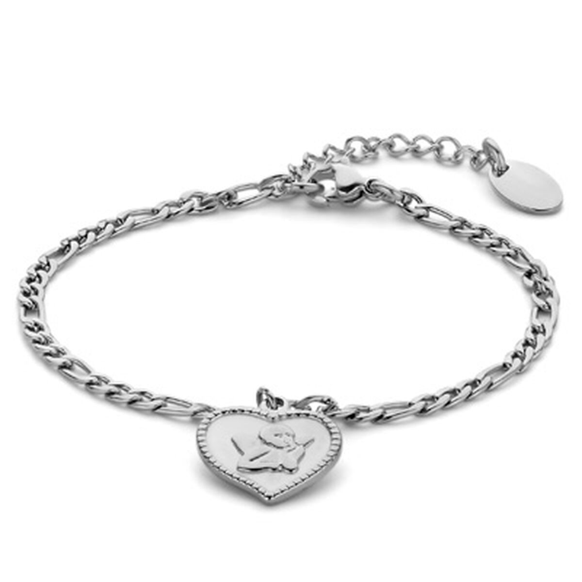 Armbånd til kvinder CO88 Collection 8CB-90773 Sølvfarvet