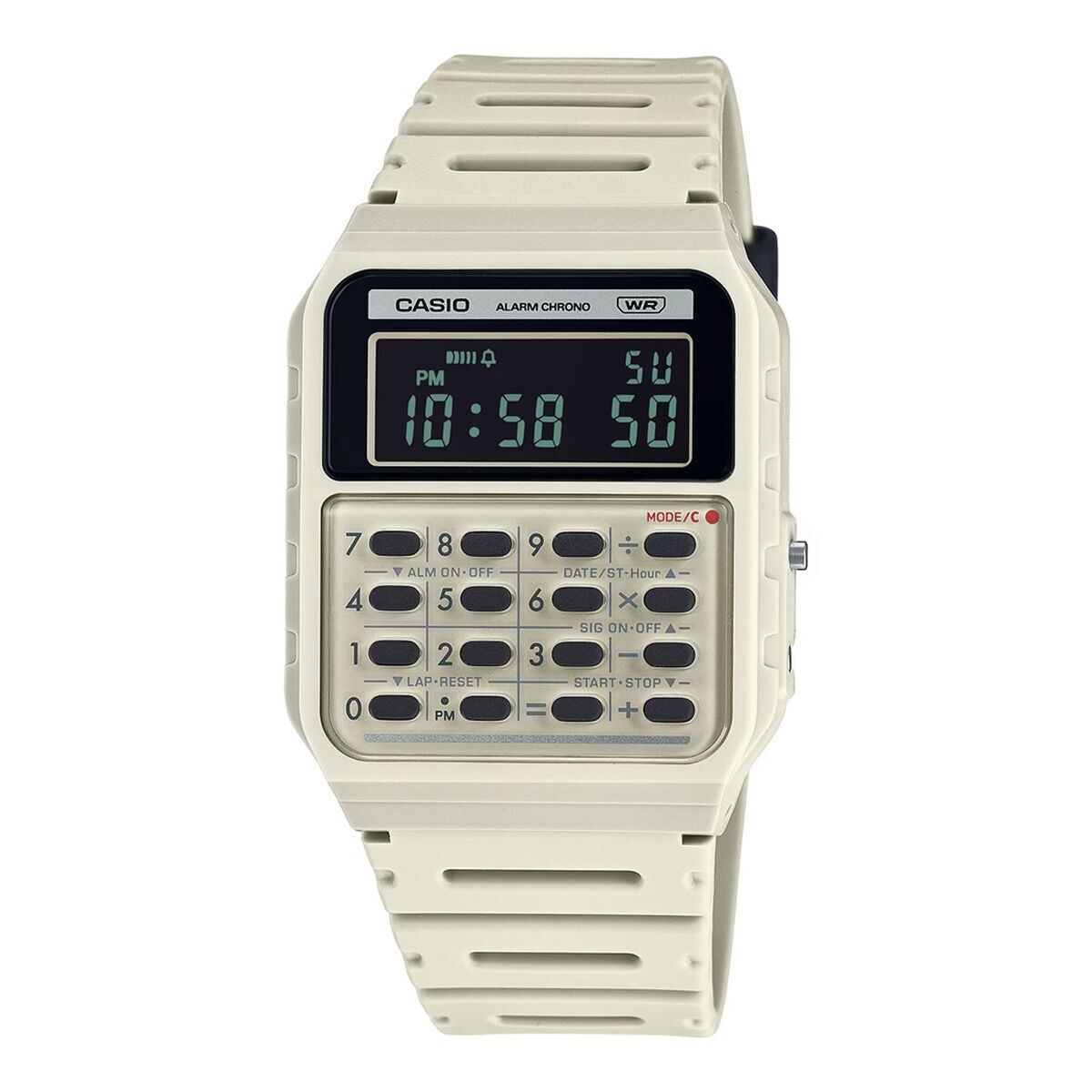Herreur Casio CALCULATOR EDGY COLLECTION - CREAM