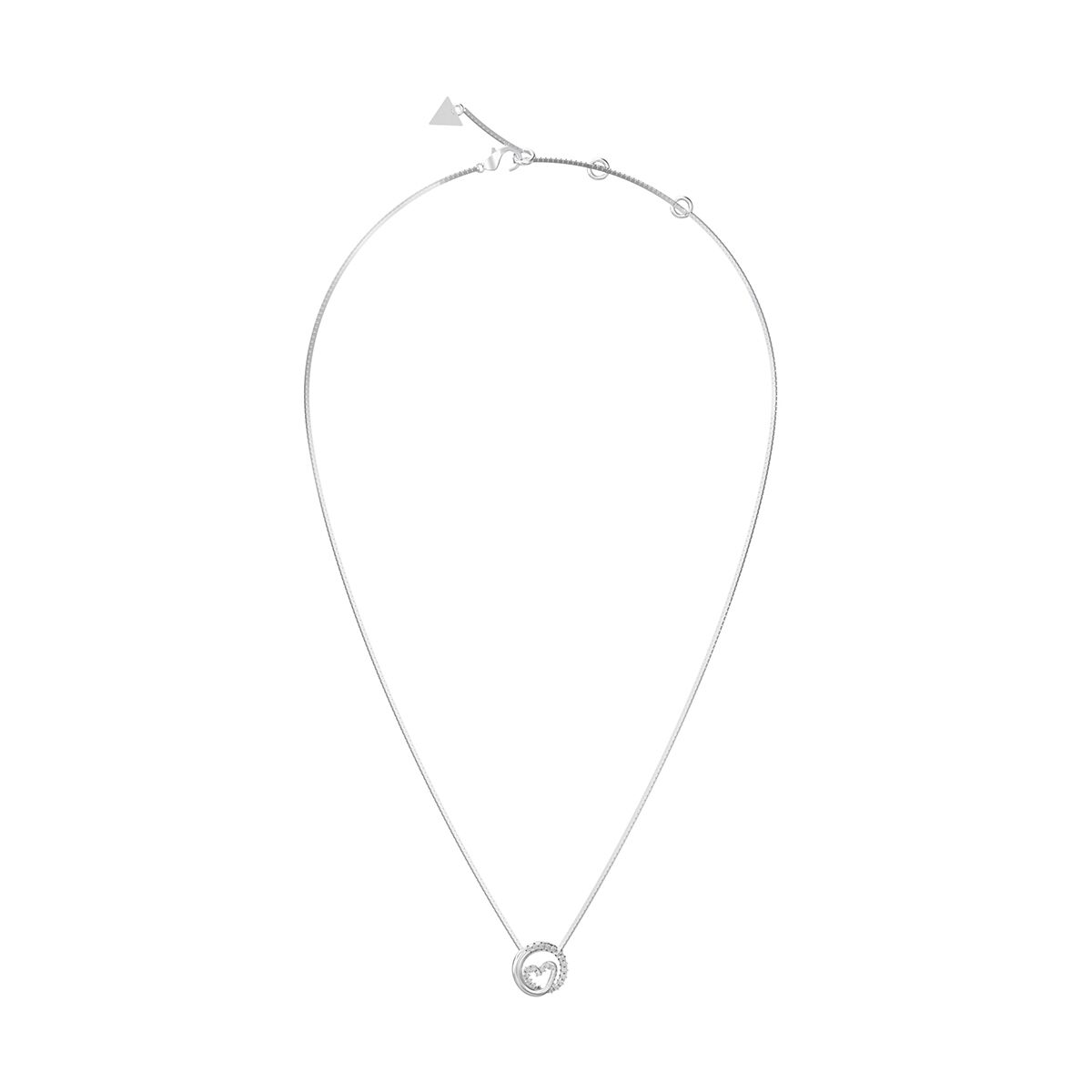 Halskæde til kvinder Guess JUBN05526JWRHT-U Sølvfarvet