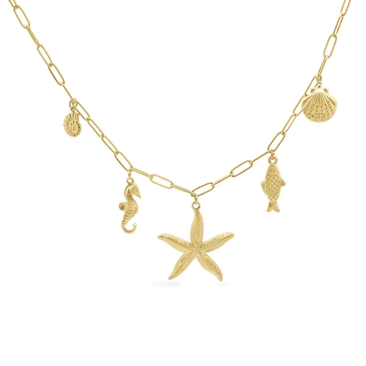 Halskæde til kvinder CO88 Collection 8CN-26489 Gylden