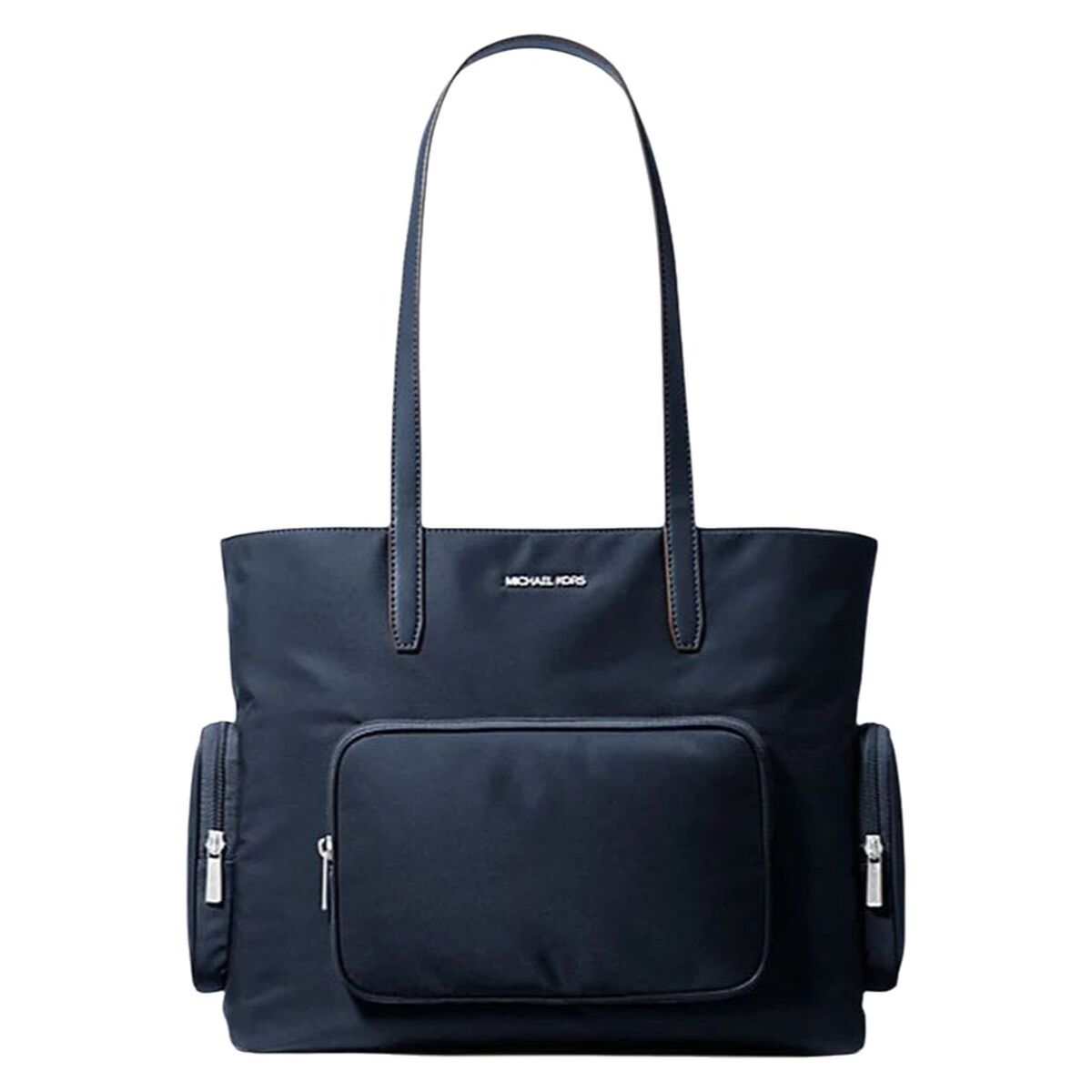 Skuldertaske Michael Kors KHAI Blå 42 x 30 x 12 cm