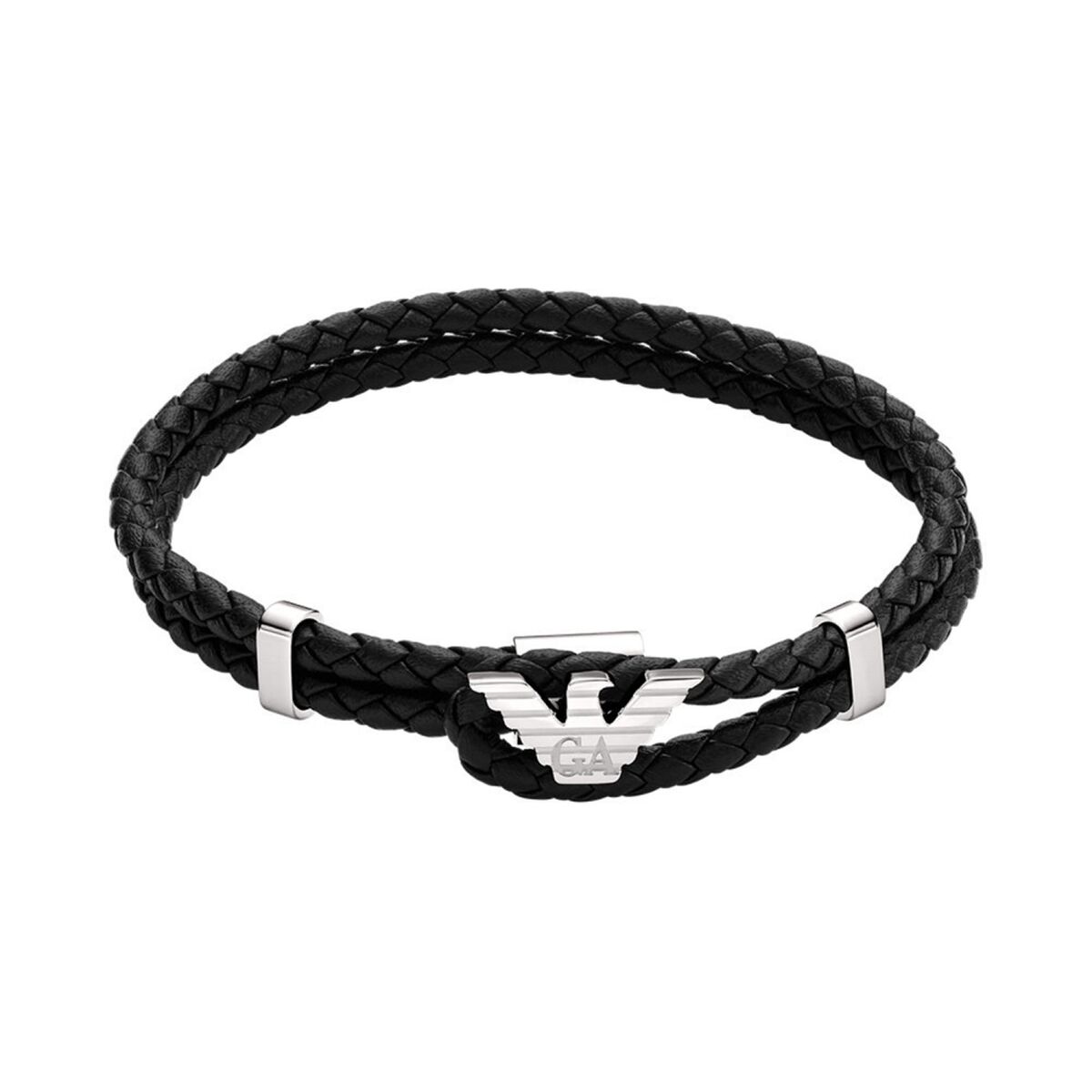 Armbånd til mænd Emporio Armani EGS3237040 Sort