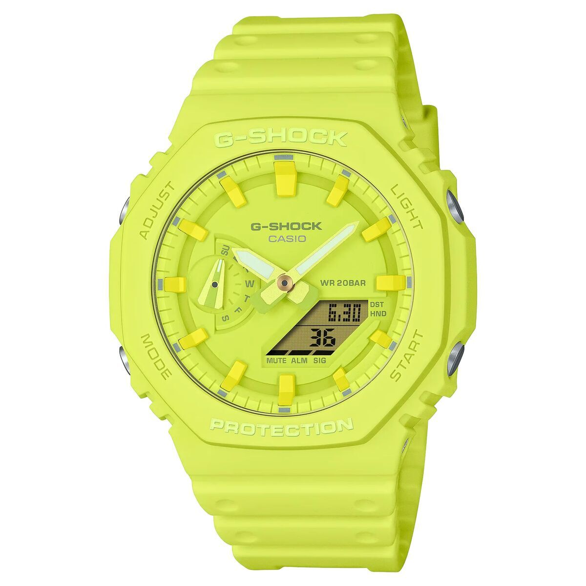 Herreur Casio GA-2100-9A9ER Gul