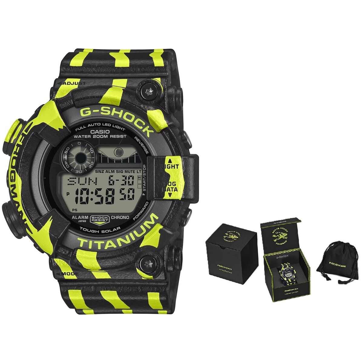 Herreur Casio G-Shock FROGMAN POISON DART FROG EDT. (Ø 50 mm)
