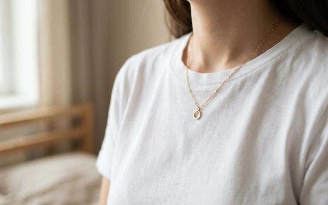 halskæde længde 45 cm